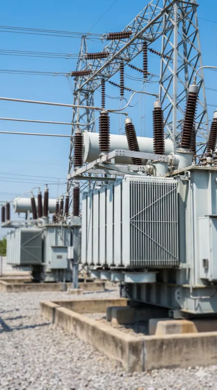 Subestação de energia mobile